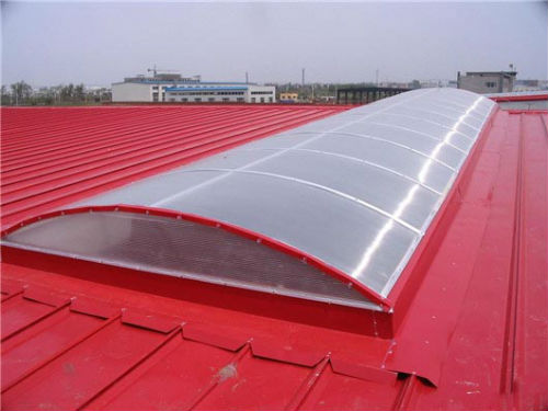 鋼結(jié)構(gòu)廠房陽光板采光頂