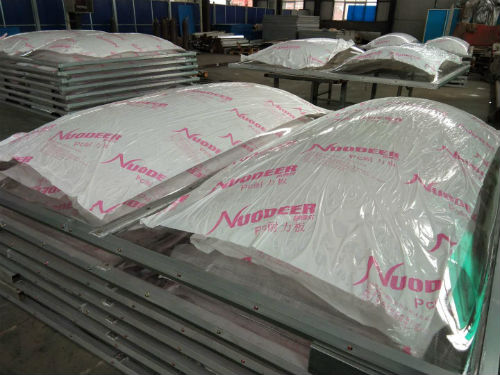 4mm雙層pc耐力板采光罩